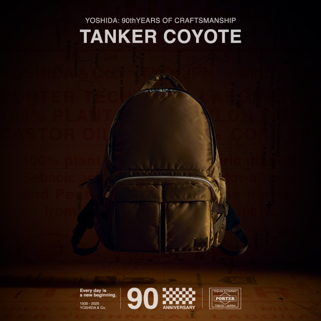 YOSHIDA 90th Anniversary Project「TANKER COYOTE」登場！ | KURA
