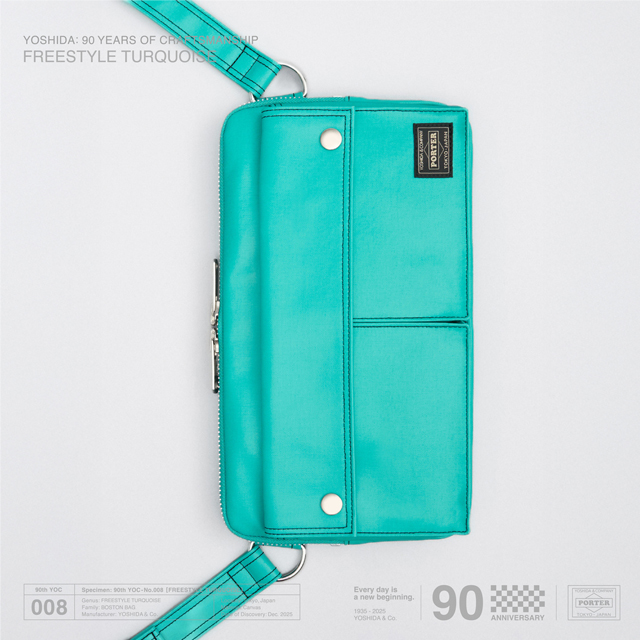 YOSHIDA & Co. 90th Anniversary Project 008「FREE STYLE TURQUOISE