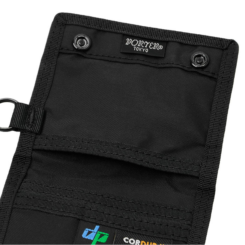 Porter Hybrid Wallet Black (AmaflightschoolShops)