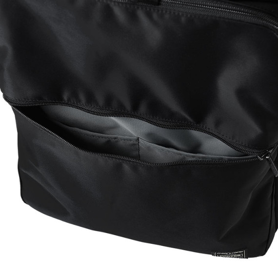 Porter Time Backpack Daypack - Nylon Twill, Laptop Compartment, Water-Repellent, Business Or Casual Use
