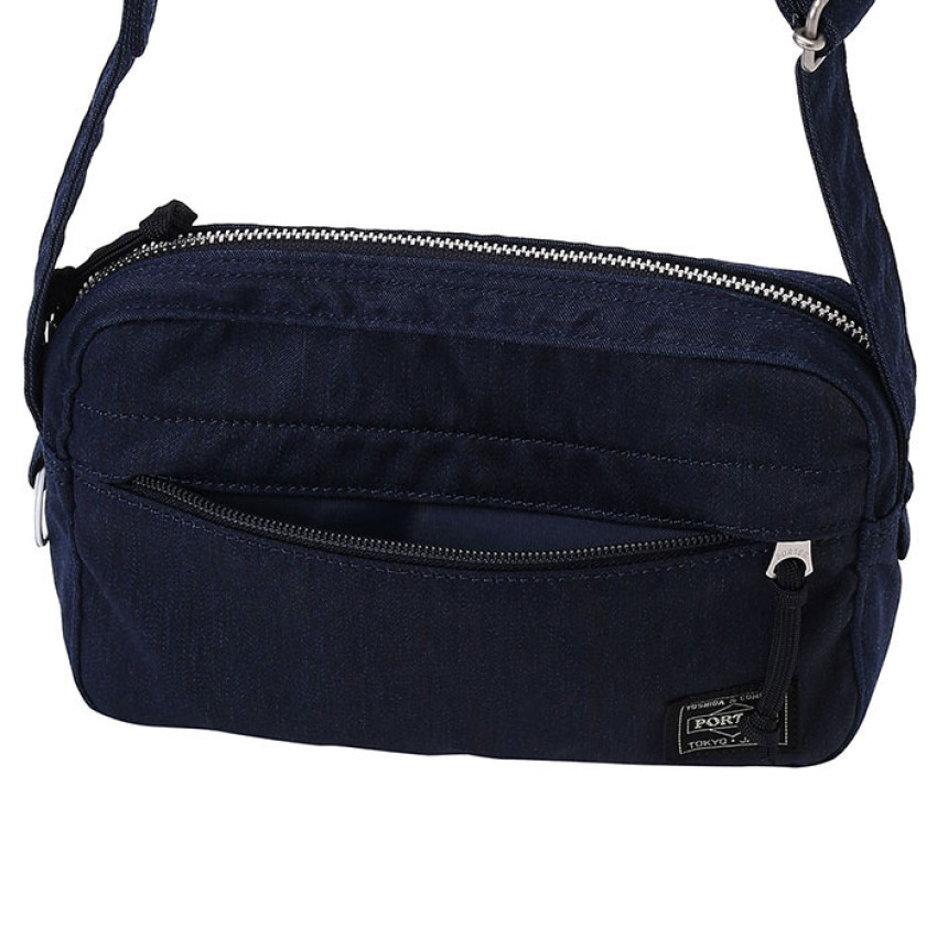 PORTER / PORTER DENIM SHOULDER BAG