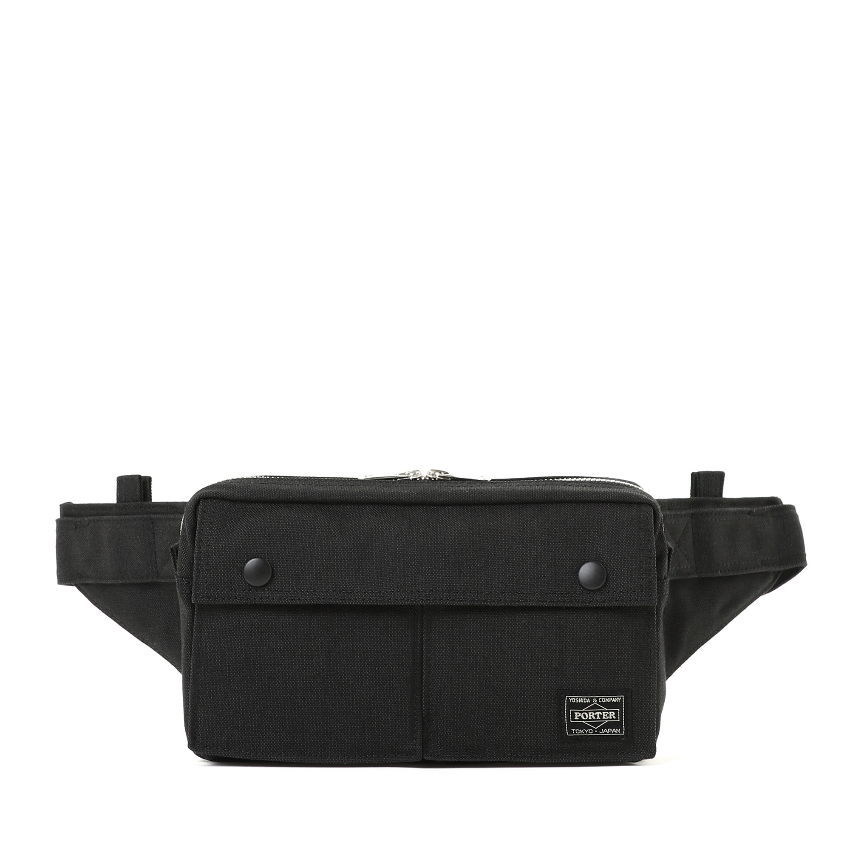 ENNOY “WAIST BAG CORDURA NYLON 100%” ENNOY Waist Bag Cordura Nylon Black