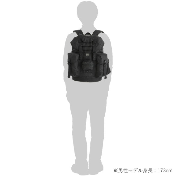 ALICE PACK with POUCHES ブラック 【porter】 Japanese bag specialist @porter_yoshida_co.official has