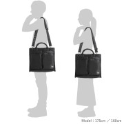 SQUARE TOTE BAG(L)