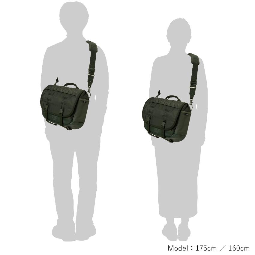 PORTER / MONOCHROME MESSENGER BAG(S) | KURA CHIKA by PORTER HK